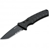 Автоматический складной нож Boker Strike Tanto All Black, сталь AUS-8, рукоять алюминий купить в Алмате