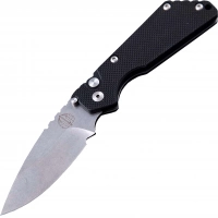 Автоматический складной нож Pro-Tech Pro-Strider SnG Auto, клинок Stonewash, сталь 154CM, рукоять сталь/черный G10 купить в Алмате