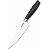 Кухонный нож шефа Bker Core Professional Chef’s Knife, 160 мм, сталь X50CrMoV15, рукоять пластик купить в Алмате