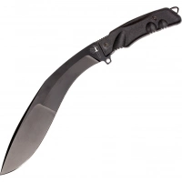 Мачете Fox Extreme Tactical Kukri, сталь N690, рукоять Forprene, чёрный купить в Алмате