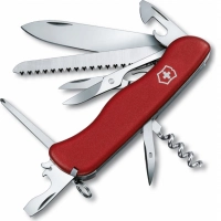 Мультитул Victorinox Outrider, сталь X50CrMoV15, рукоять нейлон, красный купить в Алмате