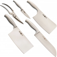 Набор кухонных ножей на подставке HuoHou 6-Piece Stainless Steel Kitchen Knife Set купить в Алмате