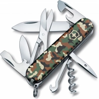 Нож перочинный Victorinox CLIMBER, сталь X55CrMo14, рукоять Cellidor®, камуфляж купить в Алмате