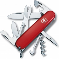 Нож перочинный Victorinox Climber, сталь X55CrMo14, рукоять Cellidor®, красный купить в Алмате