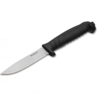 Нож с фиксированным клинком Boker Knivgar Black, сталь 420A, рукоять пластик купить в Алмате