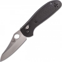 Нож складной Benchmade Mini Griptilian, сталь S30V, рукоять черный нейлон купить в Алмате