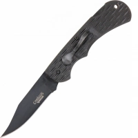 Нож складной Camillus Lev-R-Lok® Bowie, сталь AUS-8, рукоять стеклотекстолит G-10, чёрный купить в Алмате