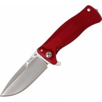 Нож складной LionSteel SR11A RS RED, сталь Uddeholm Sleipner® Satin Finish, рукоять алюминий (Solid®), красный купить в Алмате