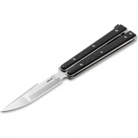 Складной нож-бабочка Boker Plus Balisong, сталь Satin Finish 440C, рукоять G-10 купить в Алмате