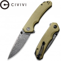 Складной нож CIVIVI Brazen, сталь Damascus, Olive Micarta купить в Алмате