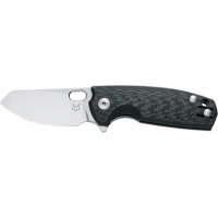 Складной нож Fox Baby Core FX-608 CF, сталь Bohler M390, рукоять  Carbon fiber купить в Алмате
