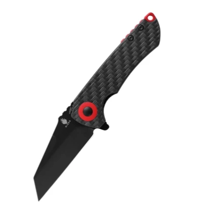 Складной нож Kizer Critical Mini, сталь CPM 3V, рукоять Carbon Fiber