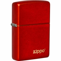 Зажигалка Classic Metallic Red ZIPPO с логотипом Zippo купить в Алмате