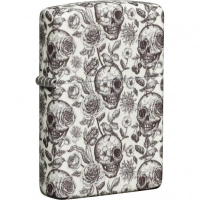 Зажигалка Skeleton Glow in the Dark Green ZIPPO купить в Алмате