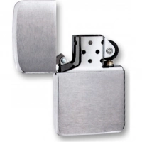 Зажигалка ZIPPO 1941 Replica™ с покрытием Brushed Chrome, латунь/сталь, серебристая, 36x12x56 мм купить в Алмате