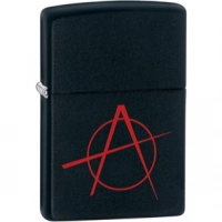 Зажигалка ZIPPO Classic А с покрытием Black Matte, латунь/сталь, чёрная, матовая, 36x12x56 мм купить в Алмате