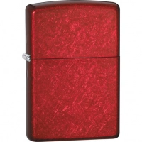 Зажигалка ZIPPO Classic с покрытием Candy Apple Red™, латунь/сталь, красная, глянцевая, 36x12x56 мм купить в Алмате