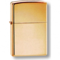 Зажигалка ZIPPO Classic с покрытием High Polish Brass купить в Алмате