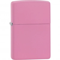 Зажигалка ZIPPO Classic с покрытием Pink Matte, латунь/сталь, розовая, матовая, 36x12x56 мм купить в Алмате