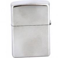 Зажигалка ZIPPO Classic с покрытием Satin Chrome™, латунь/сталь, серебристая, матовая, 36x12x56 мм купить в Алмате