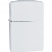 Зажигалка Zippo Classic с покрытием White Matte купить в Алмате