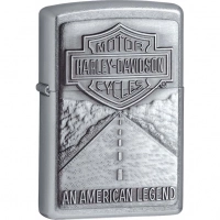 Зажигалка ZIPPO Harley-Davidson® Легенда, с покрытием Street Chrome™ купить в Алмате