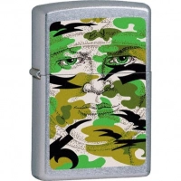 Зажигалка Zippo Hidden Face 21005, латунь купить в Алмате