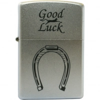 Зажигалка ZIPPO Horse Shoe Satin Chrome, латунь с никеле-хром. покрыт., серебр., матовая, 36х56х12мм купить в Алмате