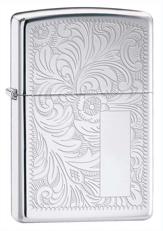 Зажигалка ZIPPO Venetian® с покрытием High Polish Chrome